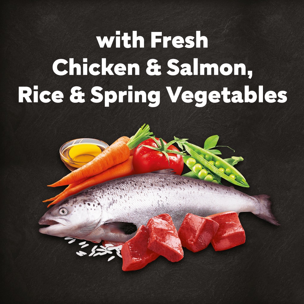 Cesar Dog Complete Dry with Chicken, Salmon and Vegetables 7kg, 1.4kg - 4